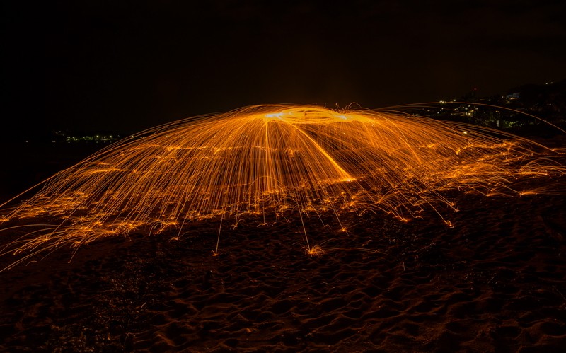 Steel Wool Spinning